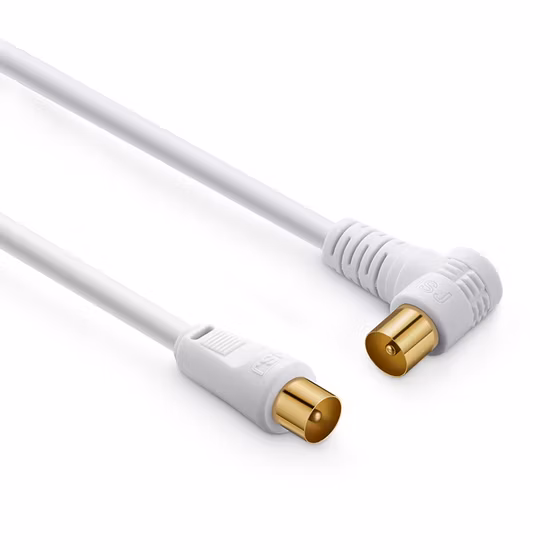 Melhor preço de alta qualidade RG6 com blindagem dupla para cabo de antena coaxial de satélite